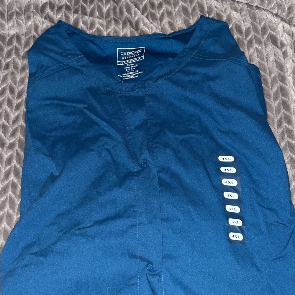 Cherokee Work Professionals Modern Classic Scrub Jacket
